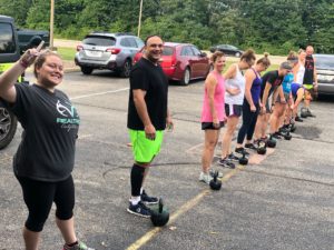 group fitness class